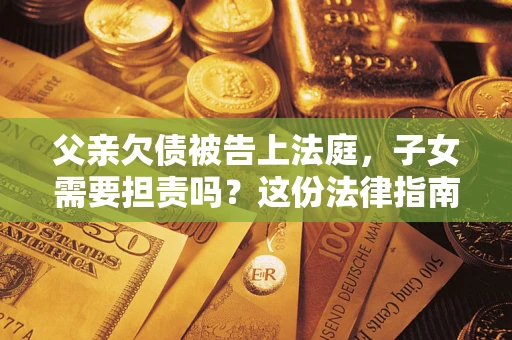 武汉父亲欠债被告上法庭，子女需要担责吗？这份法律指南必须看完