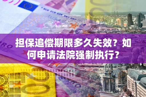 武汉担保追偿期限多久失效？如何申请法院强制执行？