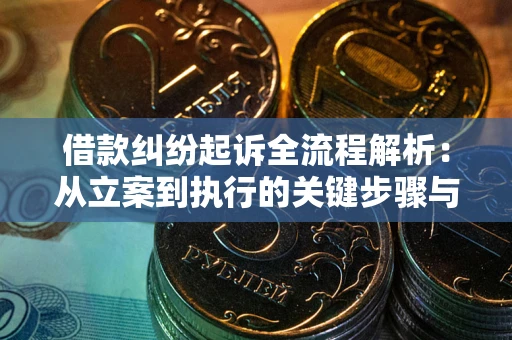 武汉借款纠纷起诉全流程解析：从立案到执行的关键步骤与防败诉指南
